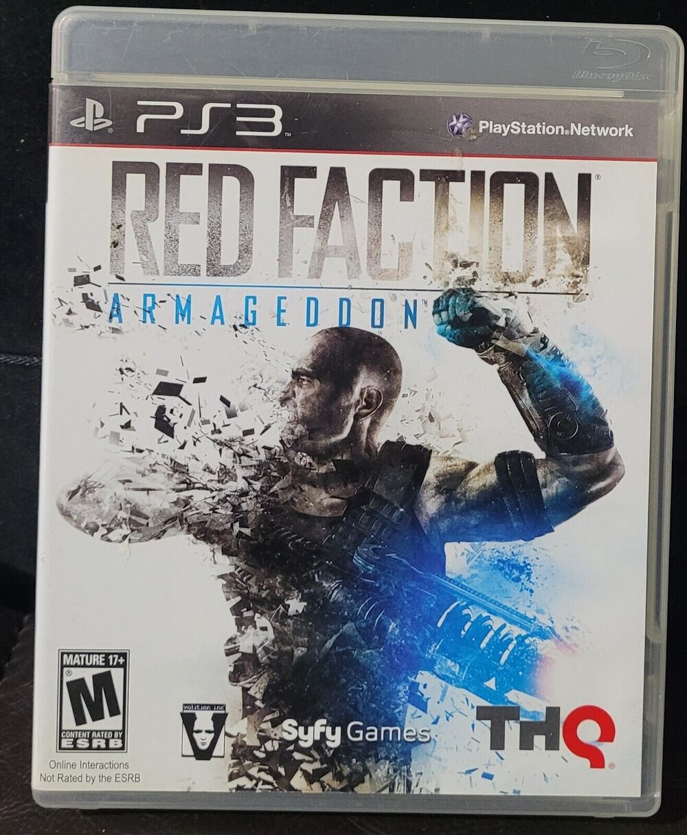 Red Faction: Armageddon PS3 Game With Manual (Sony PlayStation 3, 2011)